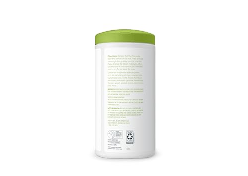 Babyganics All Purpose Surface Wipes, 75 ct, Plant Based and Non-Abrasive, No Ammonia, No Bleach, Packaging May Vary