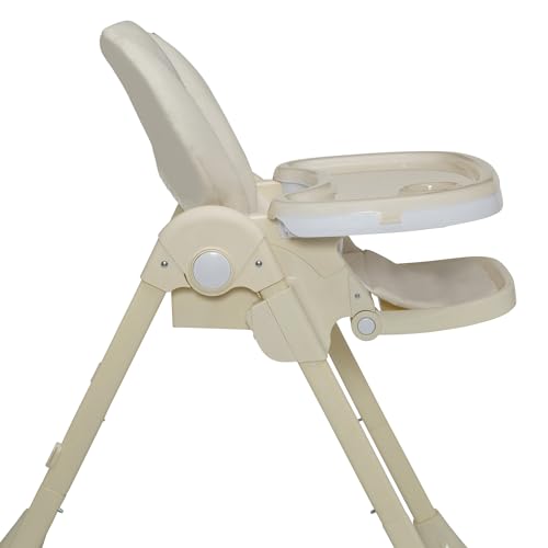 Delta Children Little Folks 2-in-1 SlimFold High Chair for Babies and Toddlers, Sage Green