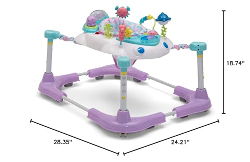 Delta Children Learn2Walk Balancer Baby Walker, Blue Ocean Adventure