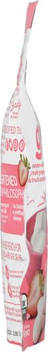 Happy Baby Organics Greek Yogis Freeze-Dried Greek Yogurt and Fruit Snacks, Strawberry Banana, 1 Ounce (Pack of 1) packaging may vary