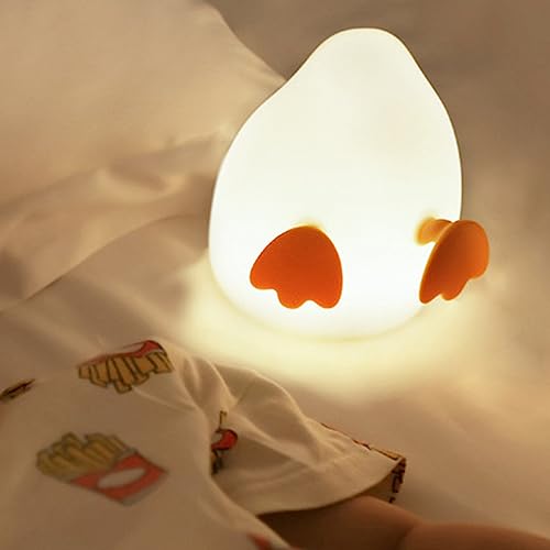 Cute Dinosaur Night Light, Brightness Adjustable Baby Bedside Night Lamp USB Recharging, Nursery Room Decor Kids Toddlers Night Light, Dinosaur Gifts for Birthday, Christmas, Green