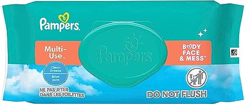 Pampers Baby Wipes Multi-Use Fragrance Free 9X Pop-Top Packs 504 Count