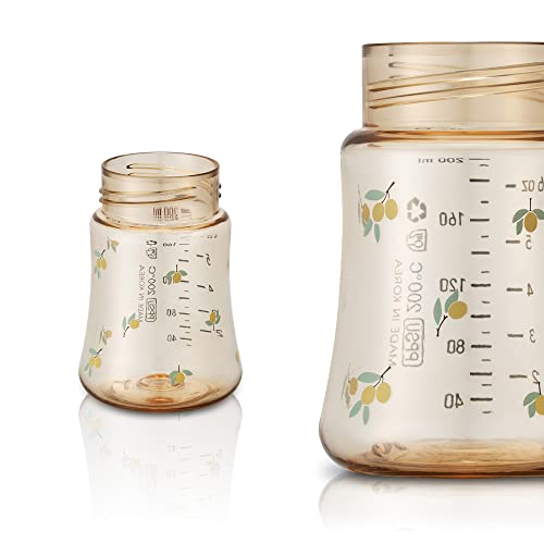 Grosmimi PPSU Baby Bottle, BPA Free (10oz Bear_Pure Gold)
