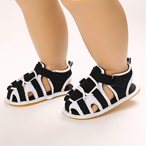 Baby Girls Boys Summer Sandals Unisex Infant Premium Soft Anti-Slip Rubber Sole Toddler Outdoor Beach Walking Shoes