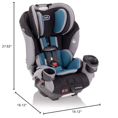 EveryFit/All4One 3-in-1 Convertible Car Seat (Augusta Pink)