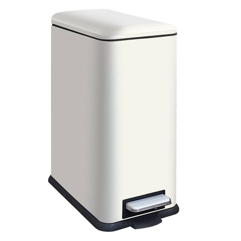 Diaper Pail, Baby Diaper Trash Can with Removal Inner Liner, Childproof Lock, Stainless Steel Garbage Pail with lid, Soft Close, Odor Control Diaper Disposal Bin, 4 Gallon Pink Diaper Can