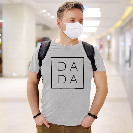 MNLYBABY Dad Shirts for Men Funny DADA Letter Print Graphic Tshirts Father Daddy Papa Gifts Tee Tops