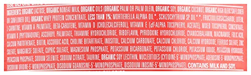 Earth's Best Organic Baby Formula for Babies 0-12 Months, Powdered Dairy Infant Formula with Iron, Omega-3 DHA, and Omega-6 ARA, 32 oz Formula Container