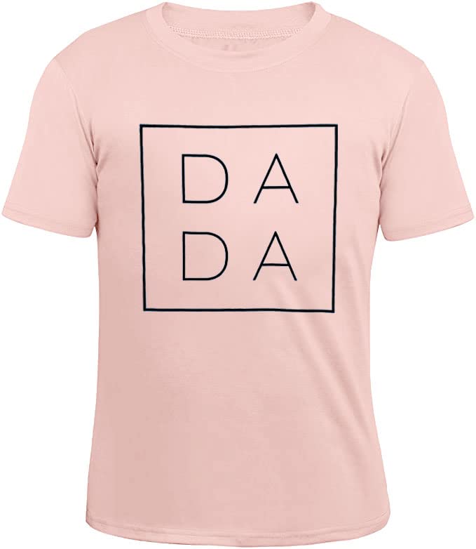 MNLYBABY Dad Shirts for Men Funny DADA Letter Print Graphic Tshirts Father Daddy Papa Gifts Tee Tops