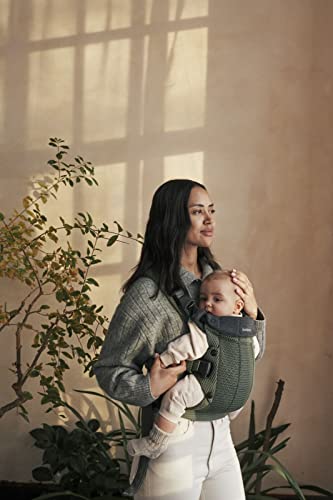 BabyBjörn Baby Carrier Harmony, Cream, 3D Mesh, 3-in-1 Ergonomic Baby Carrier; Newborn, Facing-in, Outward-Facing, and Back Carrying Positions Supported (7-40 lbs), Newborn to Toddler