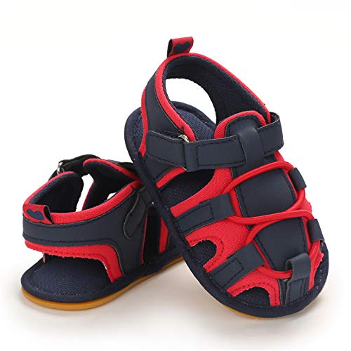 Baby Girls Boys Summer Sandals Unisex Infant Premium Soft Anti-Slip Rubber Sole Toddler Outdoor Beach Walking Shoes