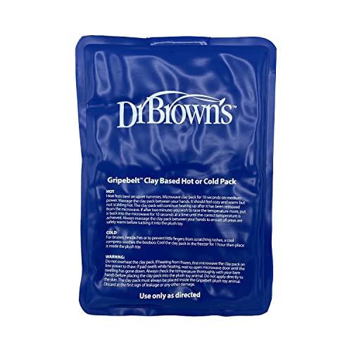 Dr. Brown's Infant Gripebelt Heated Belly Band, Soothe Baby's Tummy with Gentle Warmth and Compression, Hedgehog, 0m+