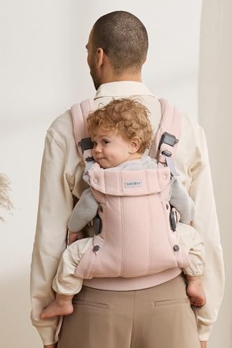 BabyBjörn Baby Carrier Harmony, Cream, 3D Mesh, 3-in-1 Ergonomic Baby Carrier; Newborn, Facing-in, Outward-Facing, and Back Carrying Positions Supported (7-40 lbs), Newborn to Toddler