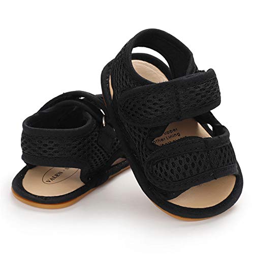 E-FAK Baby Boys Girls Summer Sandals Outdoor Beach Anti-Slip Rubber Soft Sole Newborn Toddler First Walker Shoes