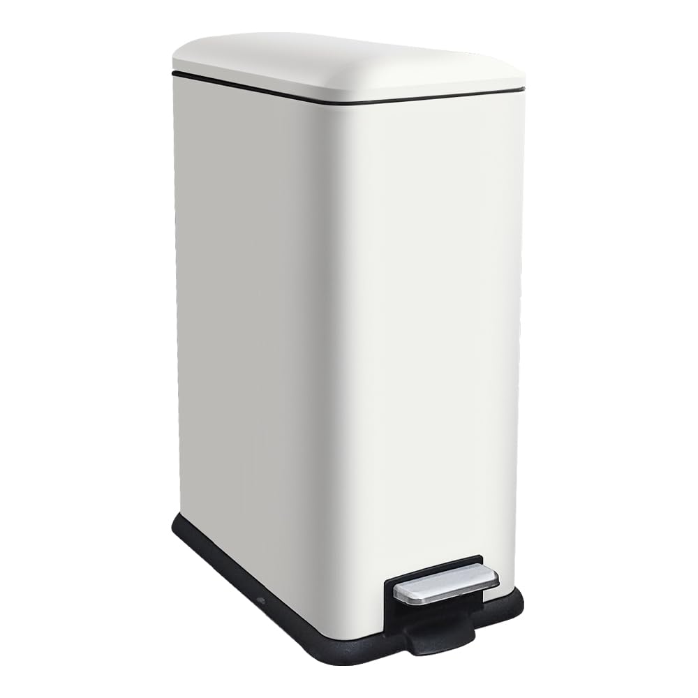 Diaper Pail, Baby Diaper Trash Can with Removal Inner Liner, Childproof Lock, Stainless Steel Garbage Pail with lid, Soft Close, Odor Control Diaper Disposal Bin, 4 Gallon Pink Diaper Can