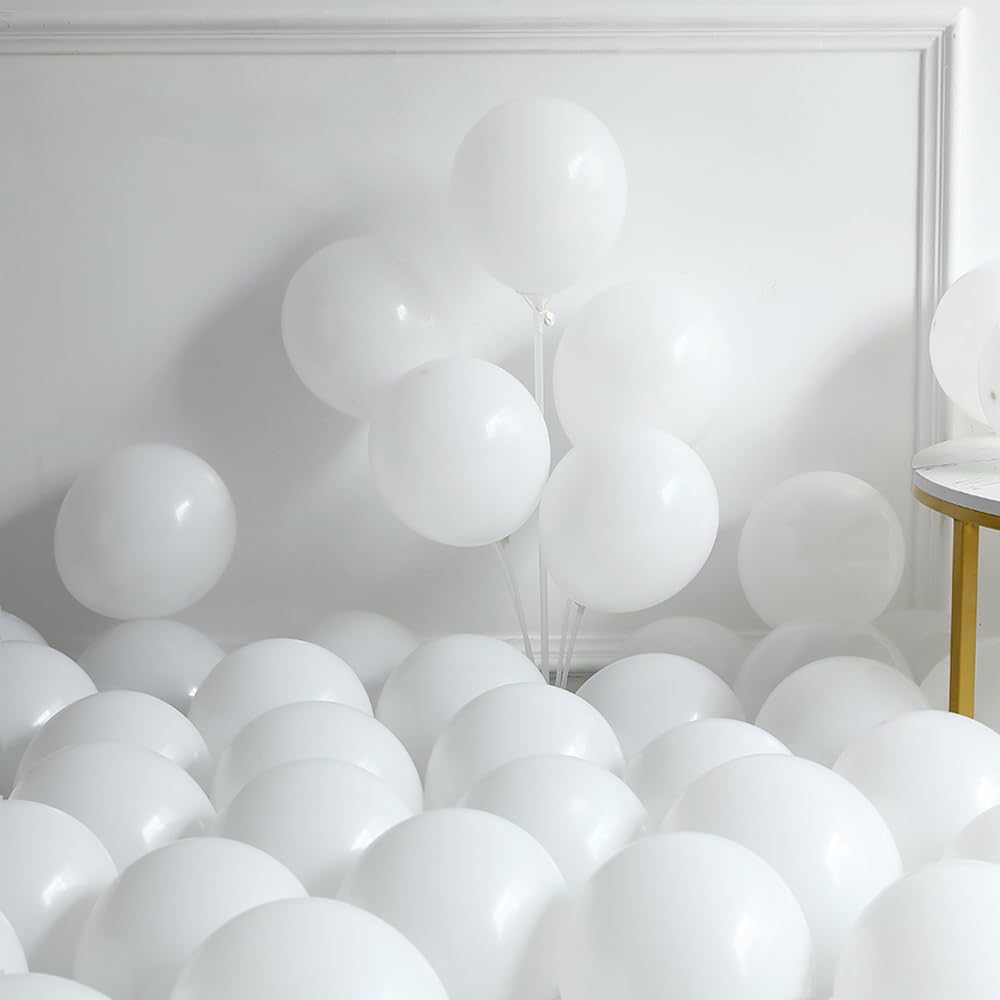 Dusty Blue Balloon Arch Garland Kit, 141 Pcs Sand White Baby Blue White Balloons for Baby Shower Decorations, Gender Reveal, Birthday, Wedding Decoration