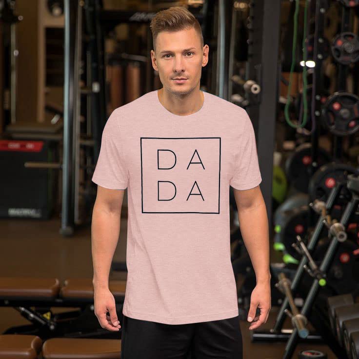 MNLYBABY Dad Shirts for Men Funny DADA Letter Print Graphic Tshirts Father Daddy Papa Gifts Tee Tops