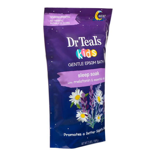 Dr Teal's Kids Gentle Epsom Bath Sleep Soak with Melatonin & Essential Oils