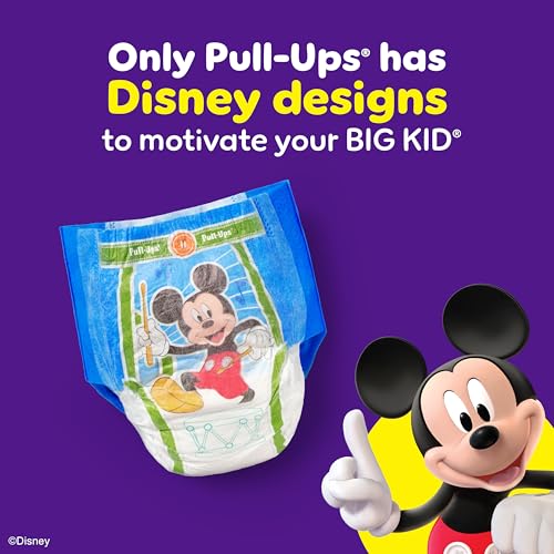 Pull-Ups Boys' Potty Training Pants, 3T-4T (32-40 lbs), 112 Count (4 Packs of 28)
