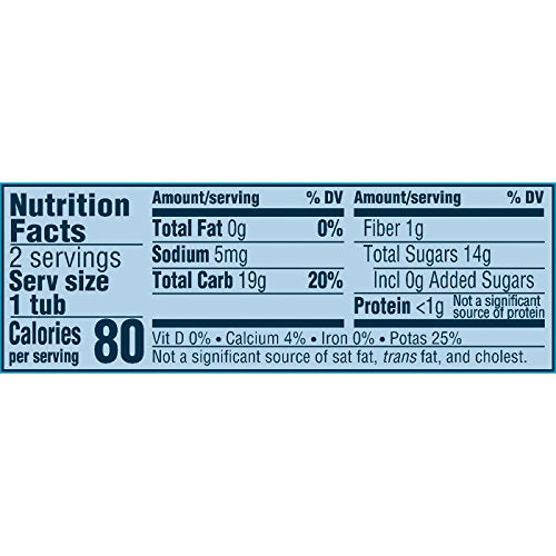 Gerber 2nd Food Baby Food Peach Puree, Natural & Non-GMO, 4 Ounce Tubs, 2-Pack (Pack of 8)