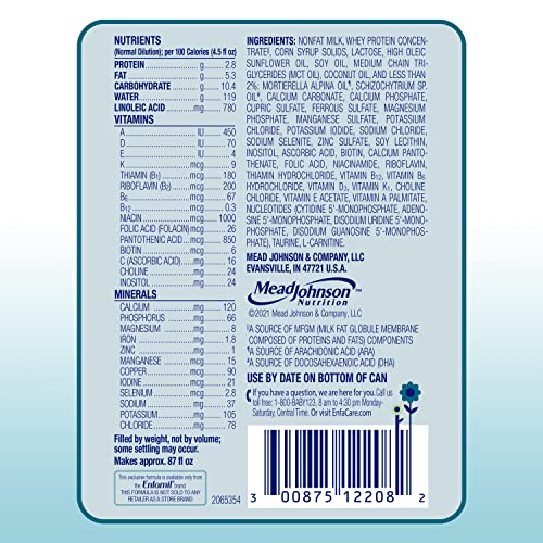 Enfamil NeuroPro EnfaCare High Calorie Premature Baby Formula, Milk-Based with Iron, Brain-Building DHA, Vitamins & Minerals for Immune Support, added easy-to-digest proteins, Baby Milk, 13.6 Oz Can