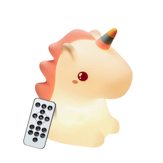 Unicorn Toys, Night Light for Kids Night Light,16 Colors+Silicone+Dimmable+12 Hours Use Nightlight for Kids Room,Unicorn Toys for Girls Age 4-6, Cute Gifts for Girls, Baby,Toddler Girl Room Decor