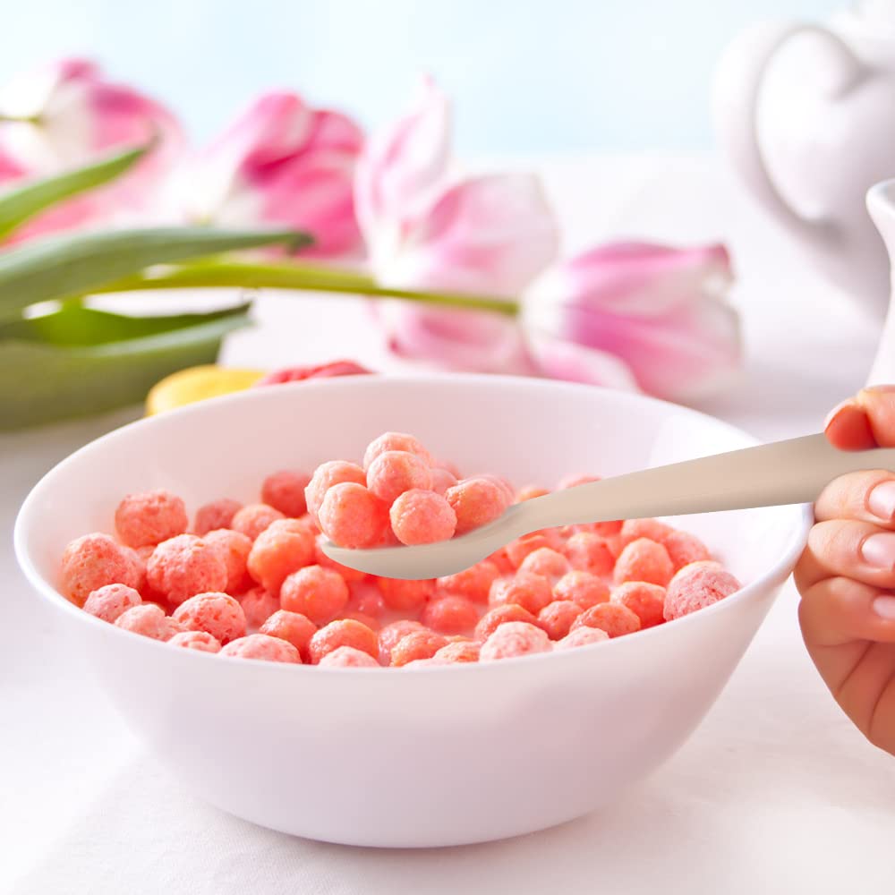 Vicloon Silicone Baby Feeding Spoons - 7 PCS First Stage for Infants, Ultra-Durable & Chewproof, Dishwasher Safe Baby Utensils