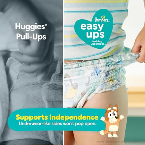 Pampers Training Pants - Easy Ups Girls & Boys - Size 5T-6T, 84 Count, Easy Pull Up & Down Design, My Little Pony Potty Underwear (Packaging May Vary)