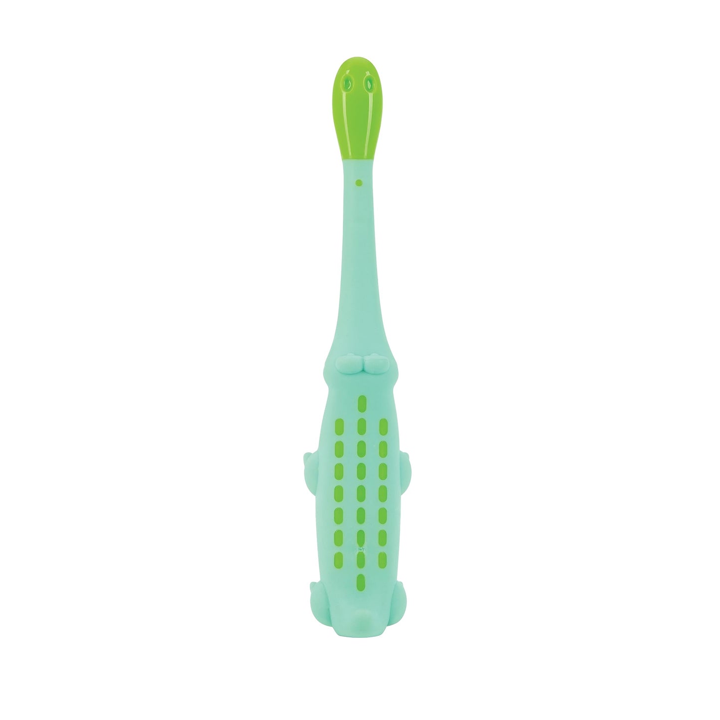Dr. Talbot's Toddler Training Toothbrush and Natural Kids Toothpaste with Citroganix - 1.6 oz - Fluoride-Free Toothpaste and Toddler Toothbrush - 6+ Months - Alligator
