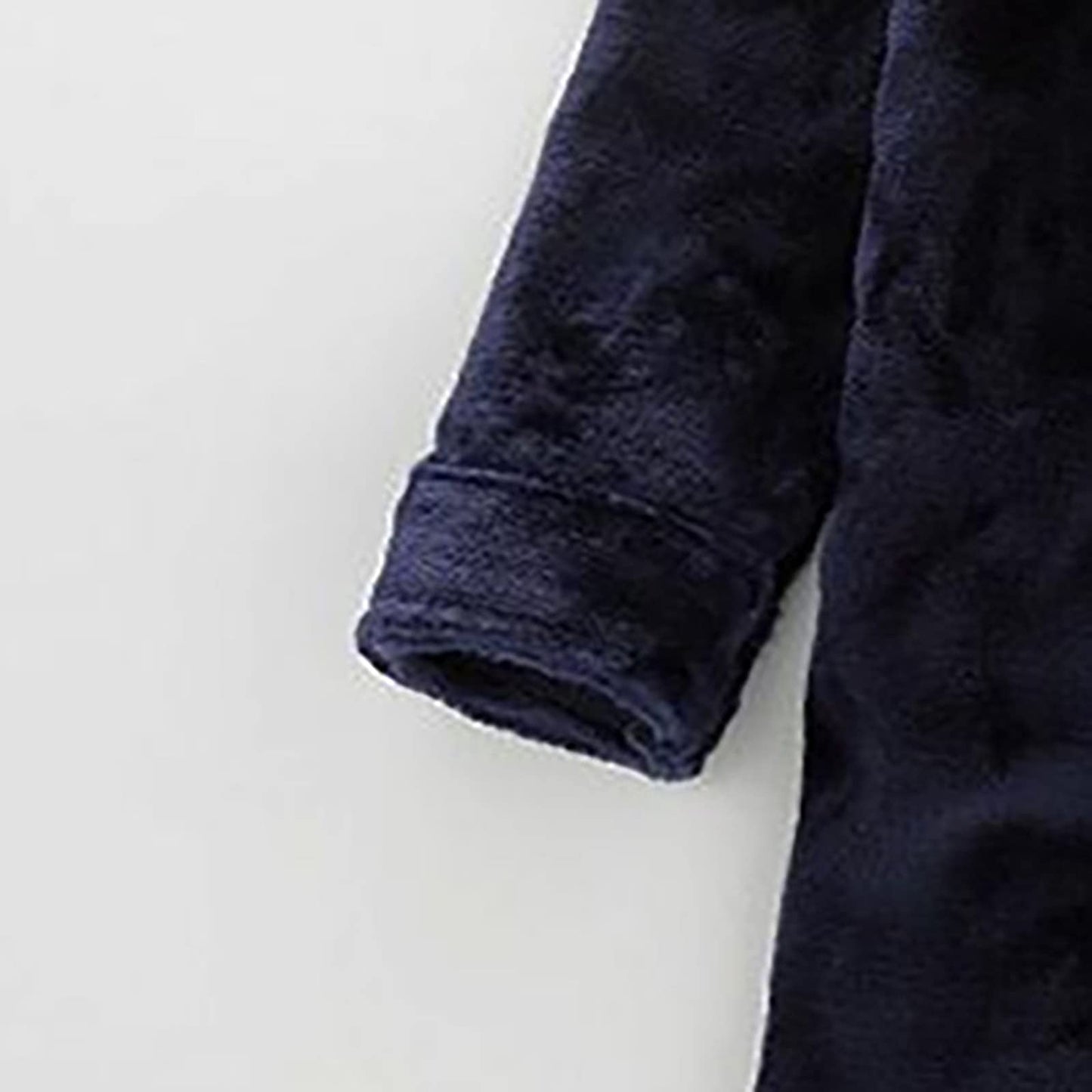 Unisex Baby Plush Bathrobe, Toddler Baby Boys Girls Cute Cartoon Animal Face Robe Flannel Hooded Fleece Bathrobe