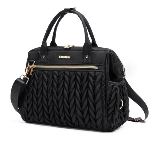 Small Diaper Bag Tote Crossbody, Medium Baby Bag Convertible Backpack for Women Diaper Purse