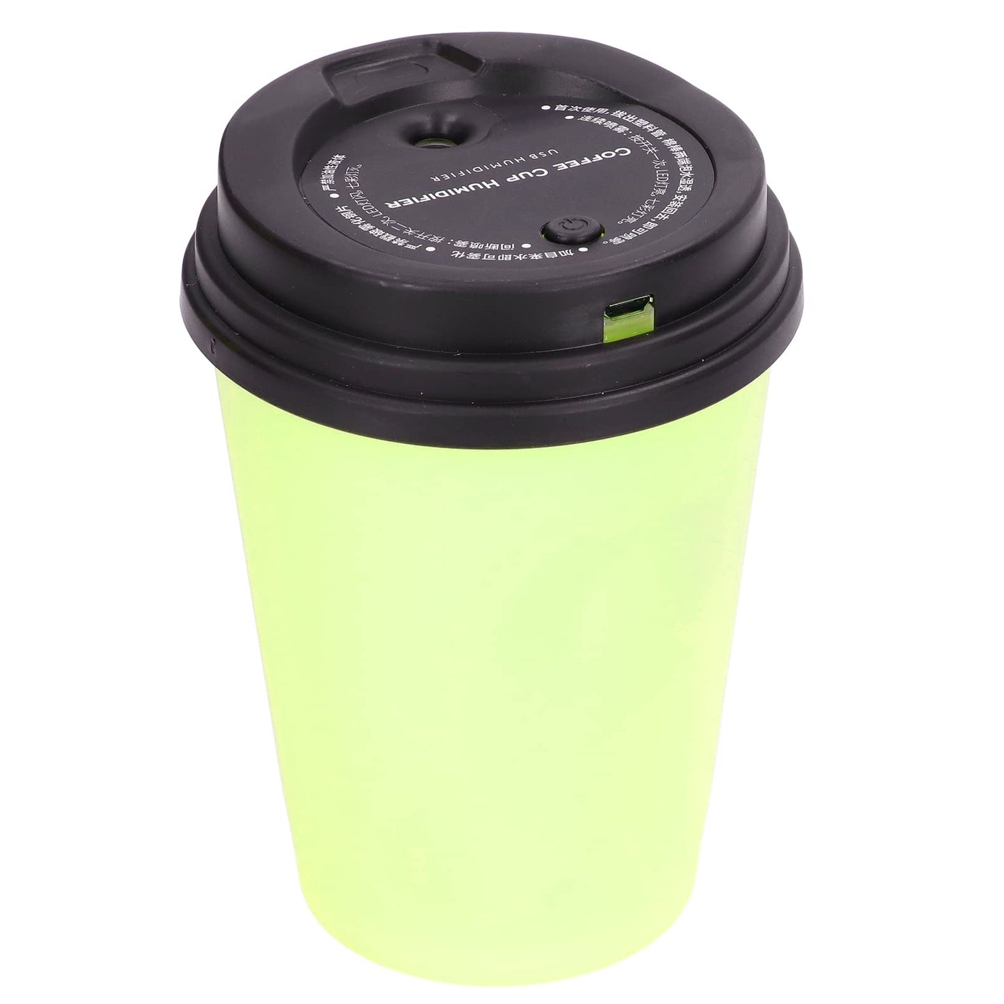 Humidifiers for Bedroom, 300ml Cool Mist Humidifiers, USB Mini Cute Coffee Cup Humidifier, Car Humidifier, Pink Desk Humidifier, Small Humidifier, Low Noise, Auto Shut-Off for Car, Plant, Office(Pink)