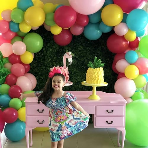 Dusty Pink Balloon Garland Double Stuffed Blush Pink Balloons Baby Pink Latex Balloon Arch Kit Dusty Rose Pastel Pink Party Balloons for Girl Boho Wedding Baby Bridal Shower Birthday Party Decorations