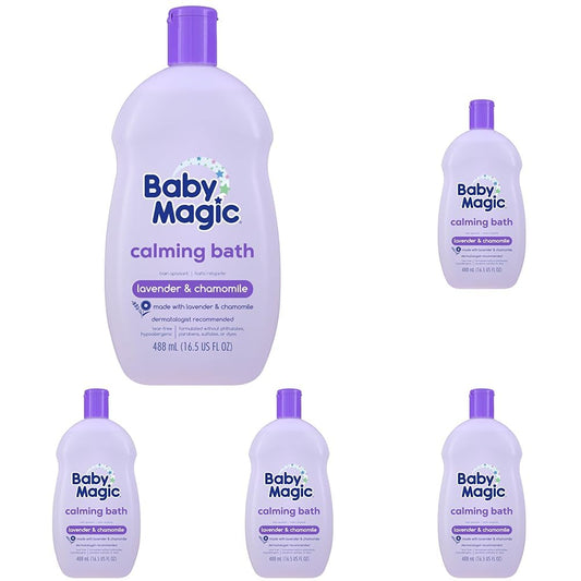 Baby Magic Calming Baby Bath, 16.5 Fl Oz