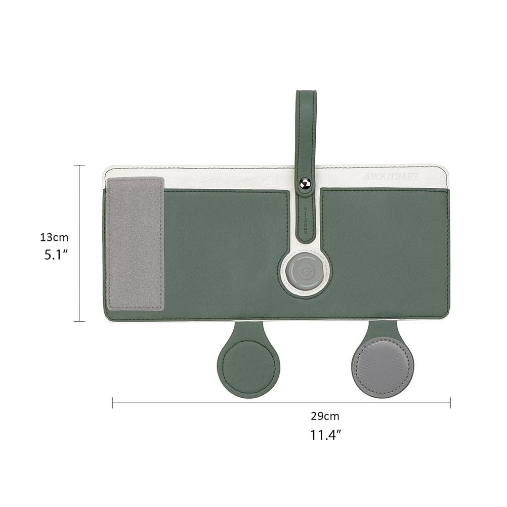 Bottle Warmer Bag 3 Temperature Adjustable Portable Baby Bottle Warmer for Connecting to Mobile Power