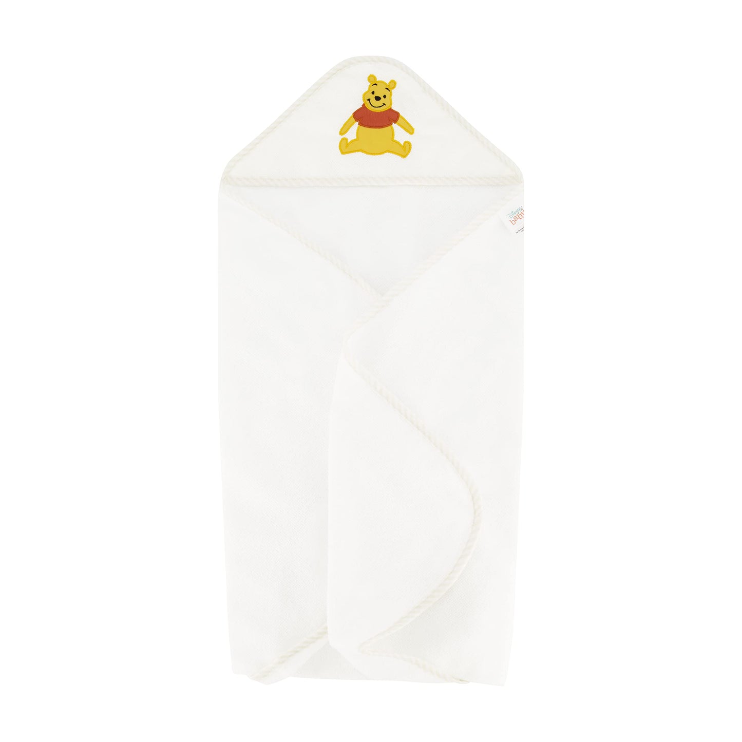 Disney Cudlie Baby Girl Minnie Mouse 2 Pack Rolled/Carded Hooded Towels in Happy Dots Print