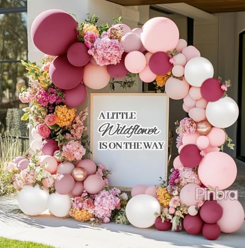 Dusty Blue Balloon Garland Double Stuffed Slate Pastel Blue White Sand Pearl Balloon Arch Kit for Baby Shower Birthday Bridal Shower Wedding Graduation Party Decorations