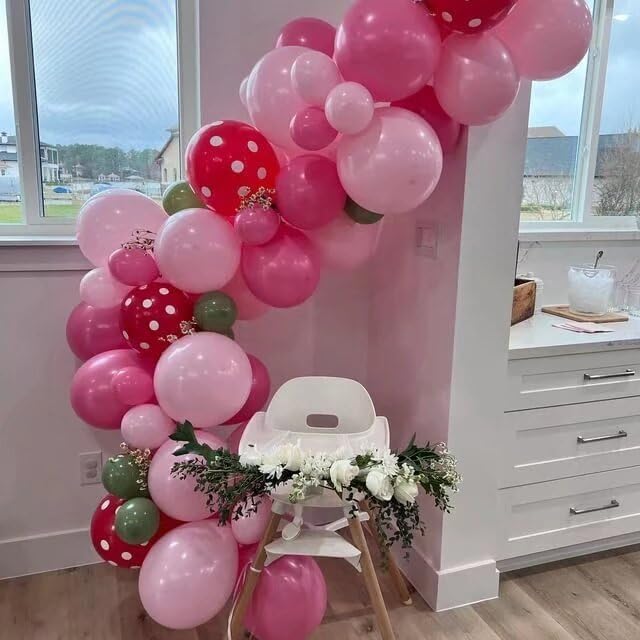 Neutral Balloons Arch Kit, Pink Beige Boho Balloons Garland with Double Stuffed Sand White Balloon for Baby Shower Birthday Wedding Bridal Shower Party Decorations