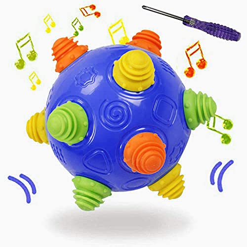 Toddler's Music Dancing Shake Ball - Move, Crawl, Bounce, Sensory Learning for Kids and Babies, Fun Gift for Both Boys and Girls