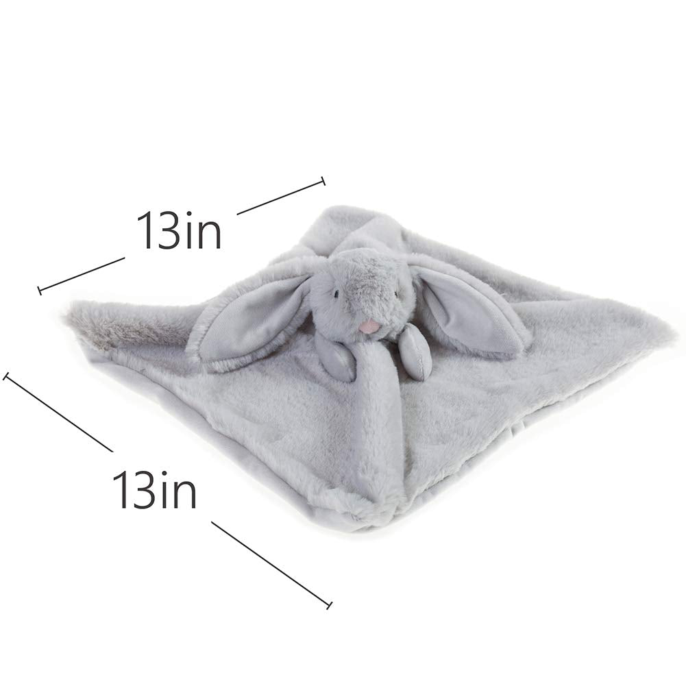 Apricot Lamb Stuffed Animals Cream Bunny Rabbit Security Blanket Infant Nursery Character Blanket Luxury Snuggler Plush Baby Lovey(Cream Bunny, 13 Inches)