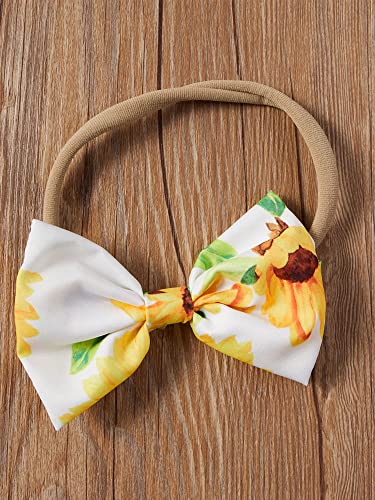 Mubineo Baby Girl Summer Clothes Romper Dress Outfits Cute Ruffle Floral Overalls Skirt Sets Newborn Outfit