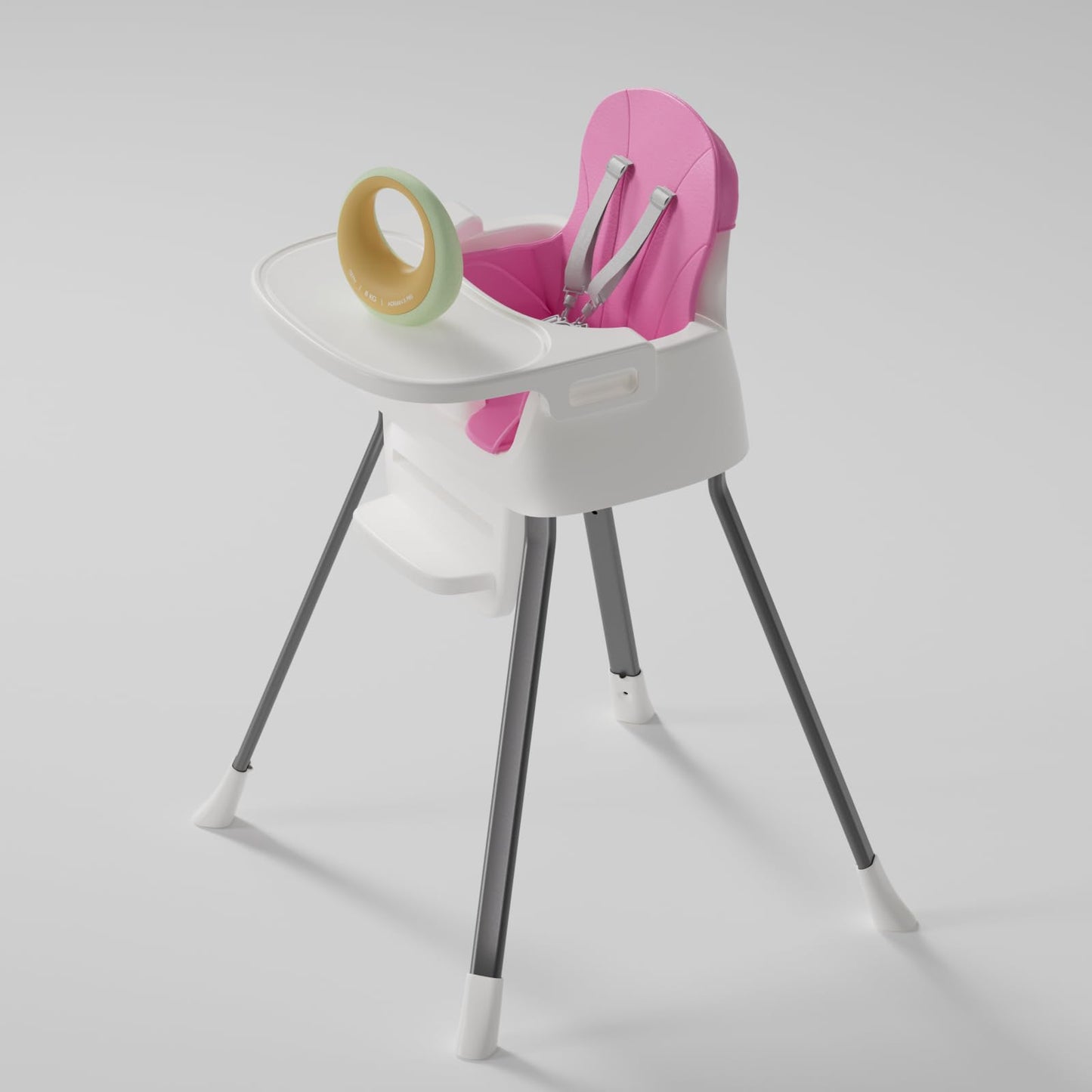 Portable Baby Highchair for Months Infants and Toddlers with 5 Point Harness Convertible Comfortable Seat for Cozy Eating Table Sit Up High Chair and Seats for Sitting Up Back Booster Feeding Chairs