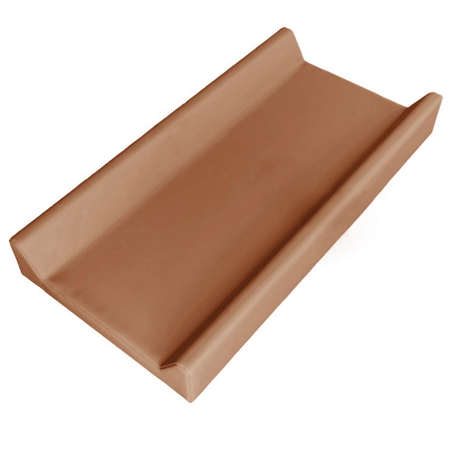 Owlowla Changing Pad Cover,Waterproof Changing Pad Covers-Soft Leather Diaper Changing Table Cover,Fits Standard Changing Pads for Baby Boy Girl(Brown)