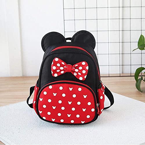 Cute Mini Backpack for Girls Toddler Bookbag Little Kids Backpacks for Toddler Backpack Baby Daycare Bag Child Kindergarten Preschool Book Bags Mouse Toys Travel Small Girl Backpacks Accessories
