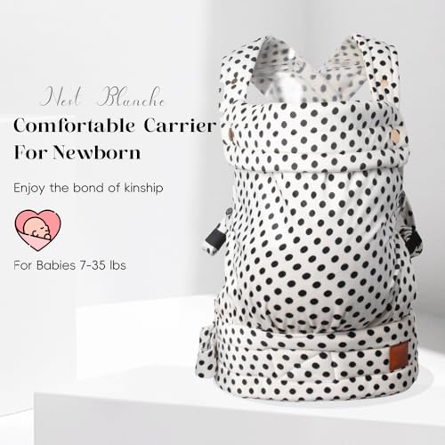 Baby Carrier for Newborn to Toddler, 7-35 lbs Weight Capacity, Ergonomic Backpack Design, Front and Back Facing Options, Blue