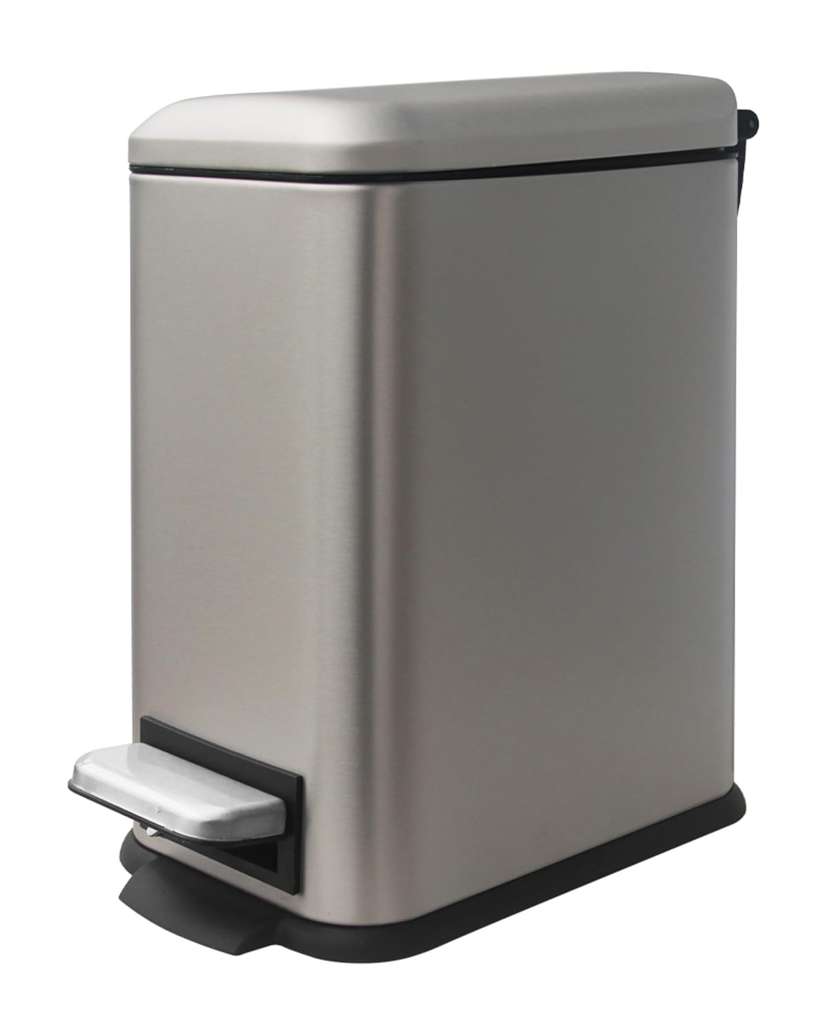 Diaper Pail, Baby Diaper Trash Can with Removal Inner Liner, Childproof Lock, Stainless Steel Garbage Pail with lid, Soft Close, Odor Control Diaper Disposal Bin, 4 Gallon Pink Diaper Can
