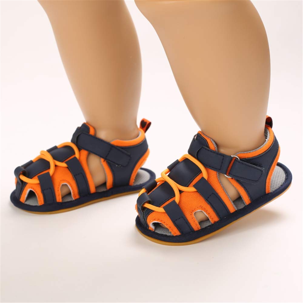 Baby Girls Boys Summer Sandals Unisex Infant Premium Soft Anti-Slip Rubber Sole Toddler Outdoor Beach Walking Shoes