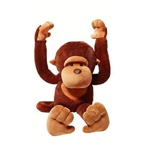 Large Stuffed Monkey Giant Monkey Stuffed Animal Big Stuffed Gorilla Plush Toy for Kids and Girlfriends (43.3 Inches)