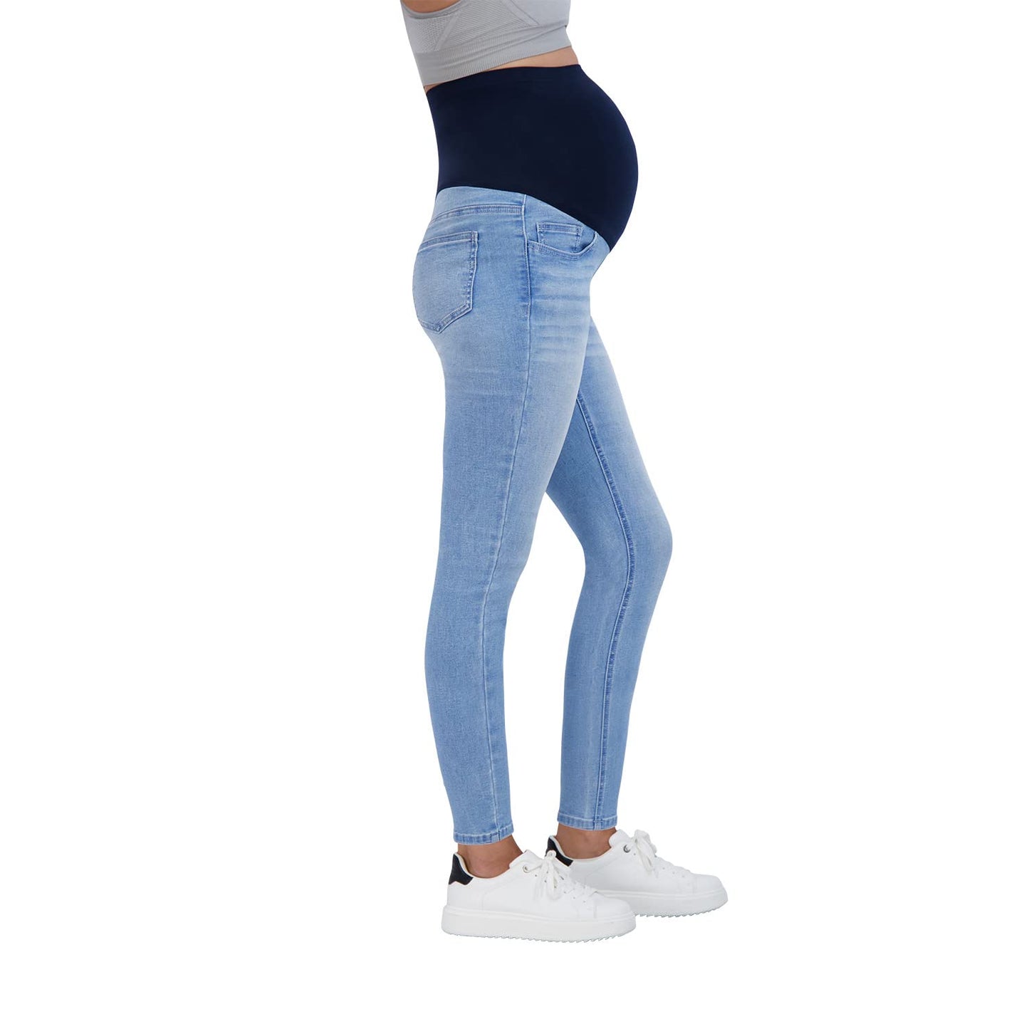 Savi Parker Women’s Maternity Jeans Over The Belly - Pregnancy Clothes for All Seasons, Maternity Pants