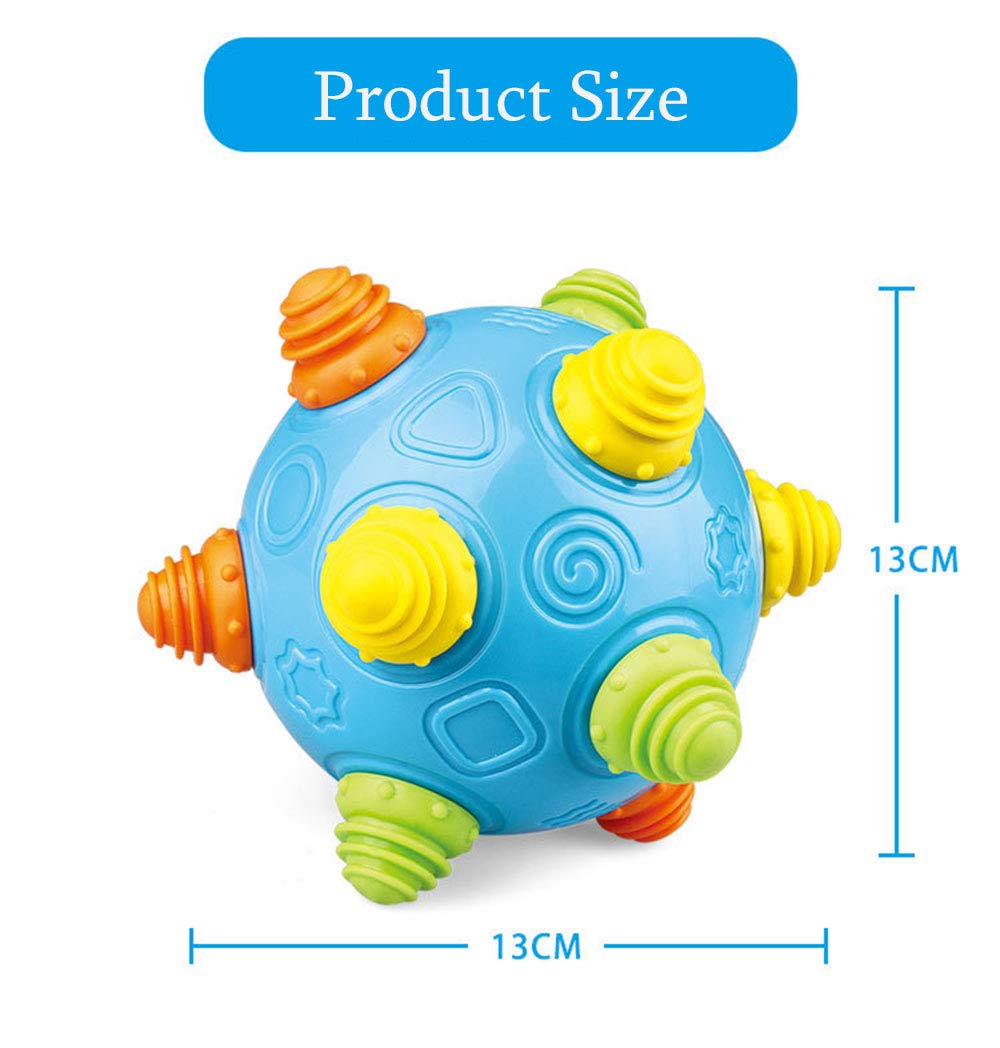 Toddler's Music Dancing Shake Ball - Move, Crawl, Bounce, Sensory Learning for Kids and Babies, Fun Gift for Both Boys and Girls